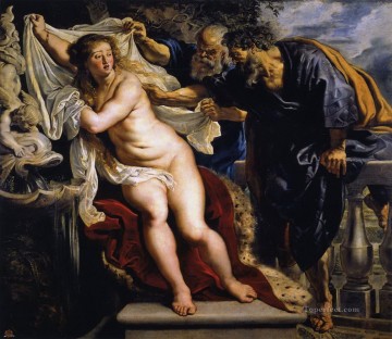 susanna and the elders 1610 Peter Paul Rubens nude Oil Paintings